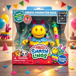 ROBLOX Piñata Smashlings DONKEY DLC CODE Bubblegum Figure 2023 NIB / NWT